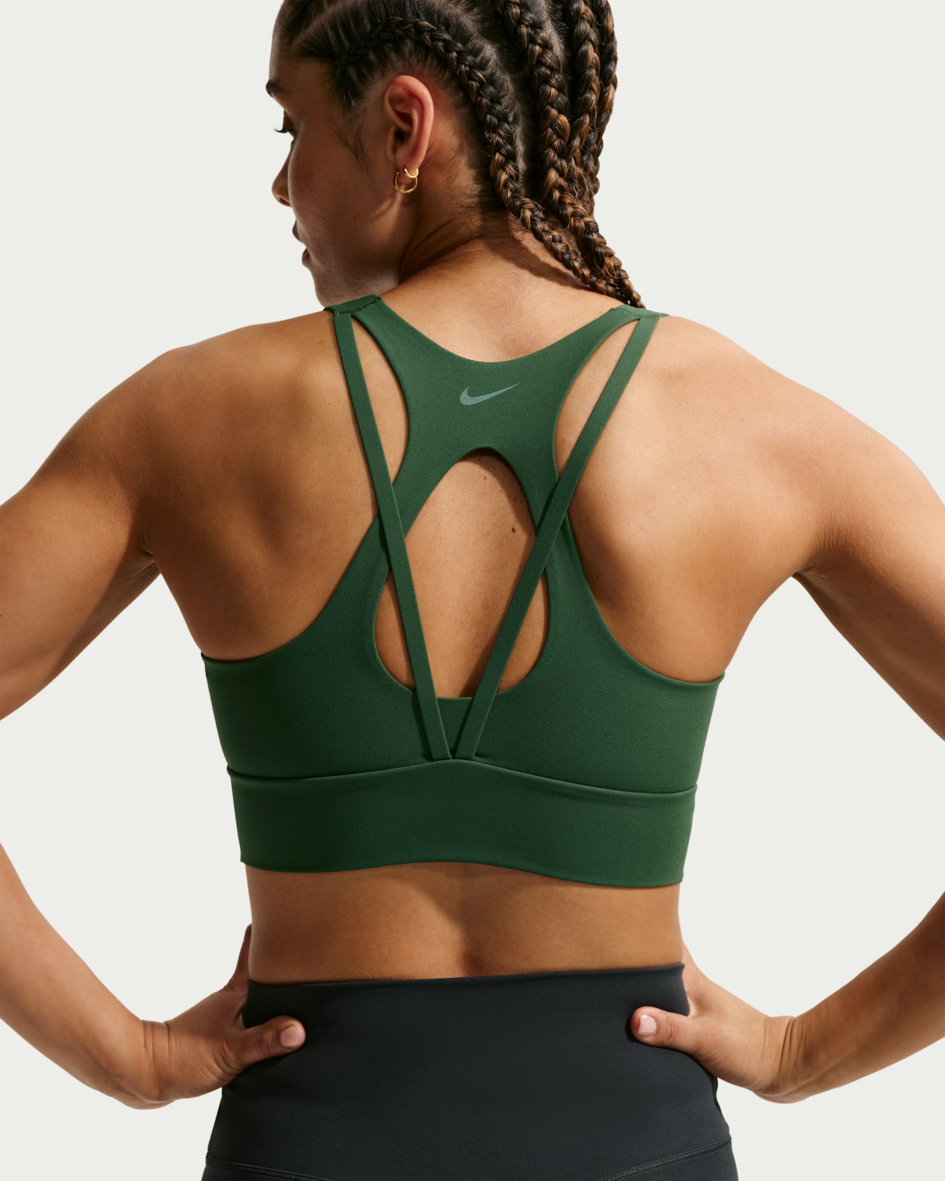 Nike Zenvy Women's Light-Support Padded Longline Sports Bra. Nike UK